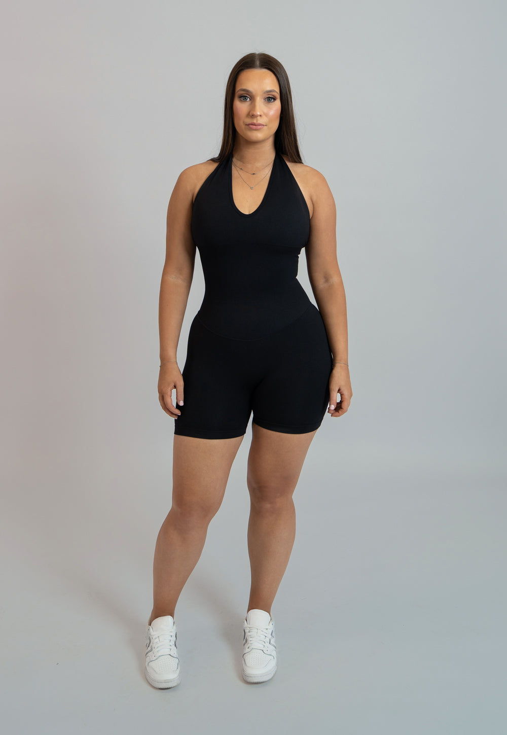 Halter Neck Bodysuit Short Length