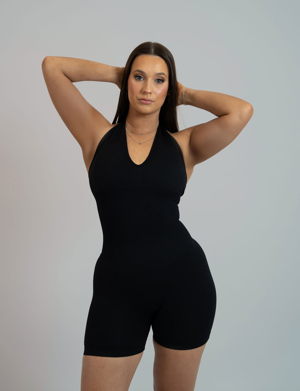 Halter Neck Bodysuit Short Length