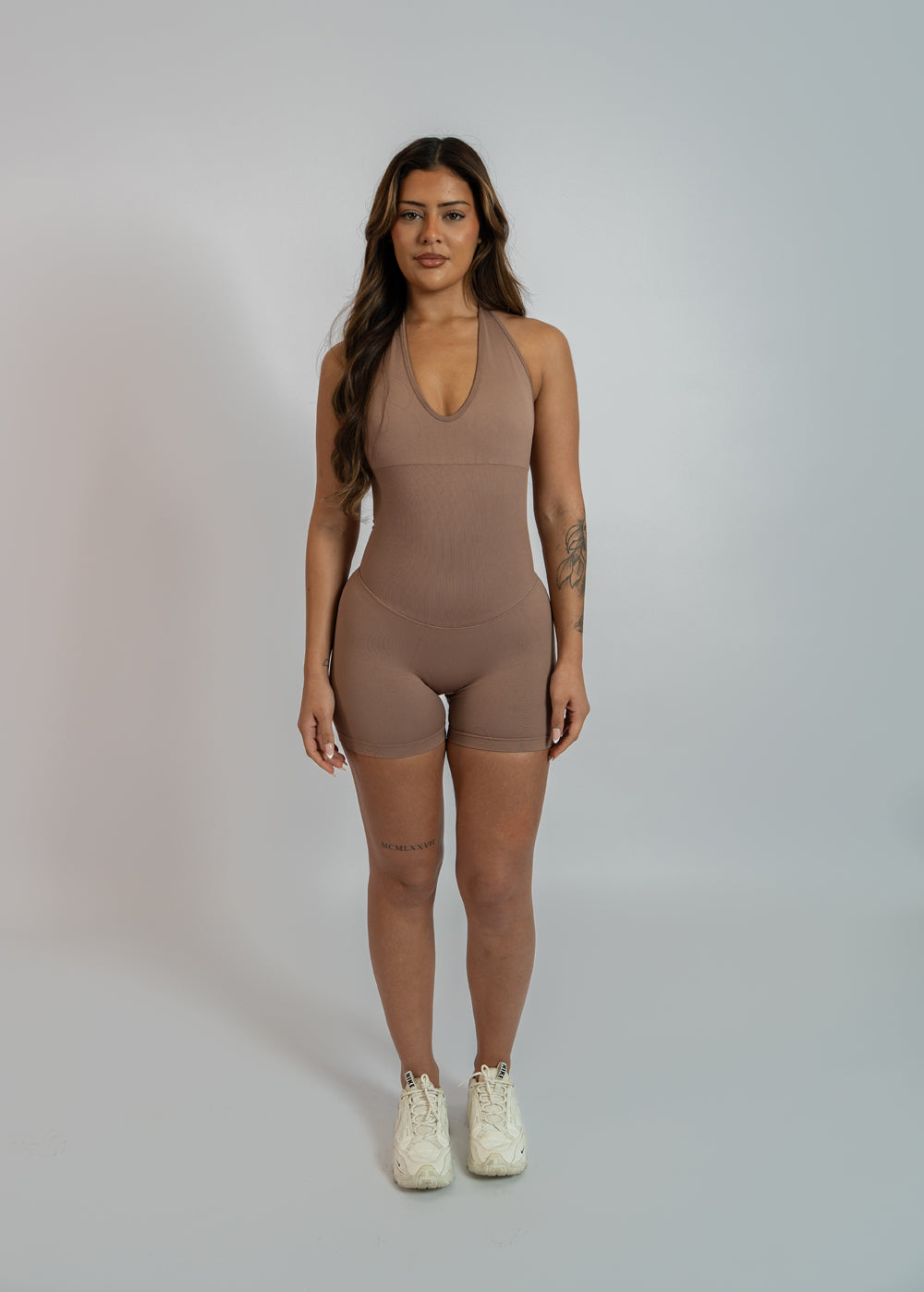 Halter Neck Bodysuit Short Length