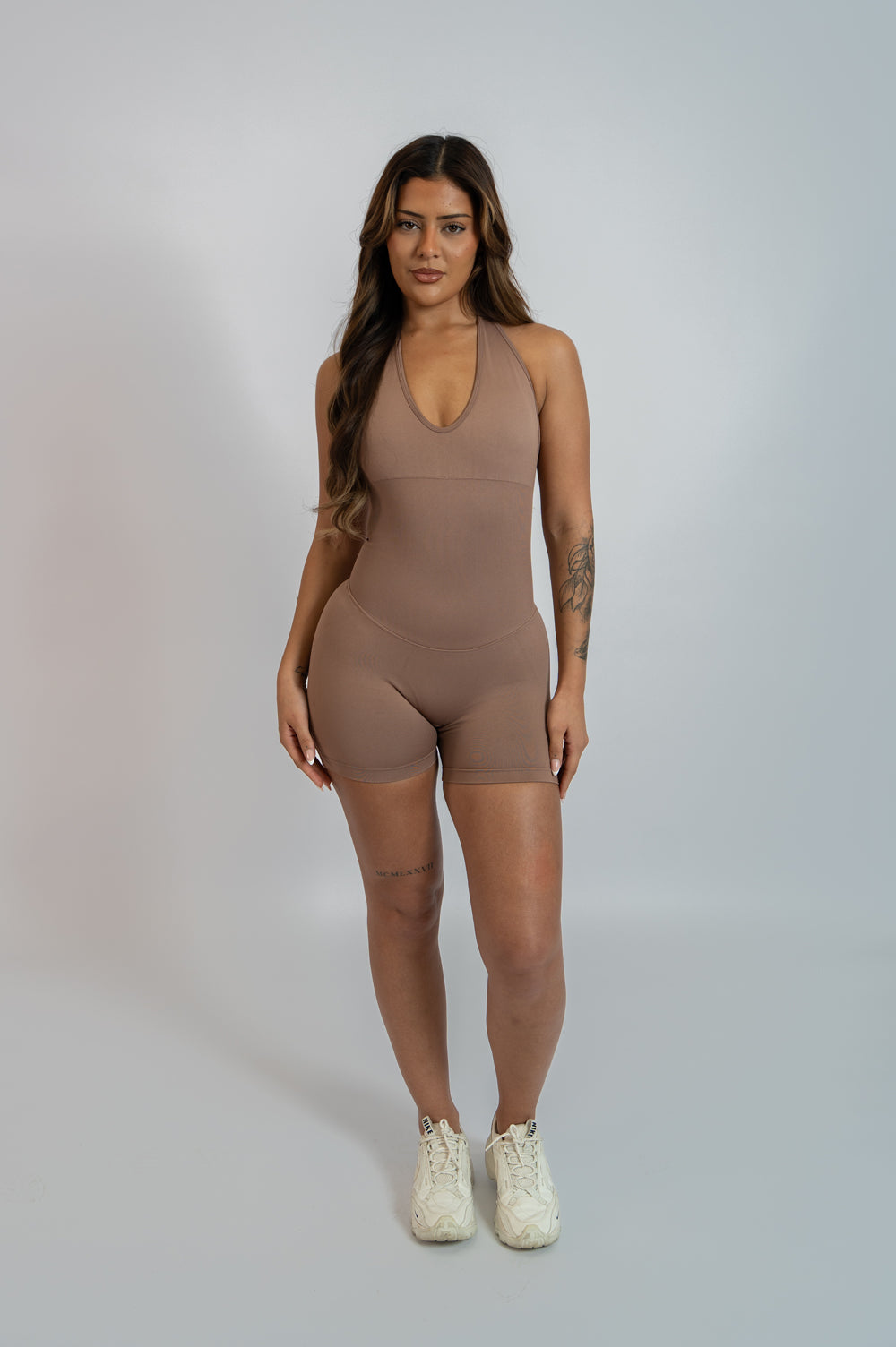 Halter Neck Bodysuit Short Length