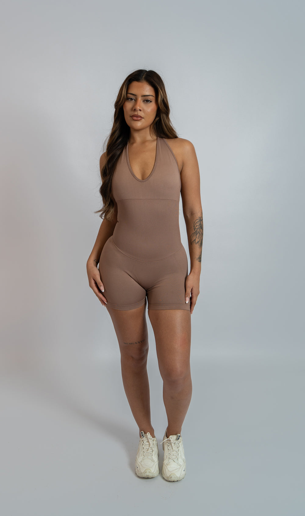 Halter Neck Bodysuit Short Length