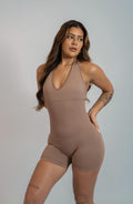 Halter Neck Bodysuit Short Length